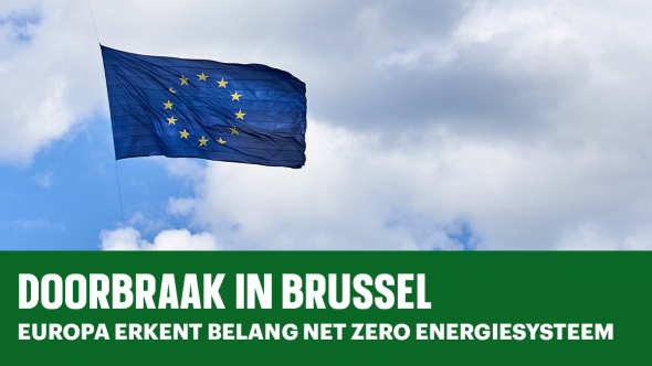 Doorbraak: Europa erkent belang net zero energiesysteem